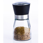 Manual grinder seasoning bottle