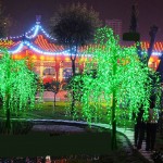 LED light-emitting willow lamp