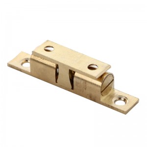 Brass 35mm lock card door furniture hinge copper bead
