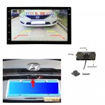 Car reversing three in one intelligent car camera