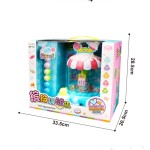 Children's puzzle colorful ball grabbing machine with light music
