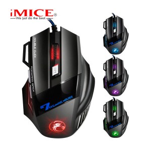 X7 Colorful RGB cable game mouse