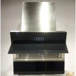 Siemens export side range hood 600 wide 750 range hood with large opening and closing suction