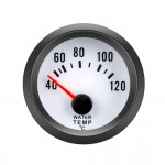 52mm 12V general automobile water temperature gauge blue light illuminated pointer water temperature gauge