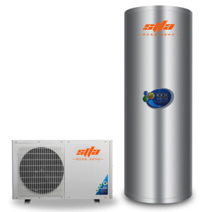 Air energy water heater 200L fluorine circulating air source heat pump