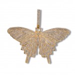 New zircon Butterfly Pendant