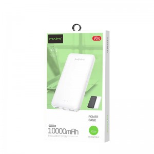 2.1a fast charging mobile power supply dual USB output power bank