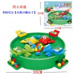Feeding swallow beads frog eat beans leisure brain table games parent-child games children's toys