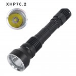 Outdoor high-power rechargeable aluminum alloy strong light flashlight