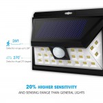 44led outdoor wall lamp solar lamp