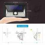 24led outdoor wall lamp solar lamp