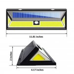 Solar cob induction wall lamp