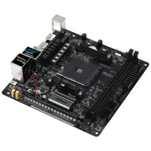 Huaqing a320m-itx Mini motherboard supports Ruilong 200ge 2200g 2400g