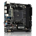 Huaqing a320m-itx Mini motherboard supports Ruilong 200ge 2200g 2400g