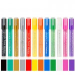 12 color double headed acrylic marker set