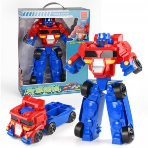 Integrated deformation Autobot toy