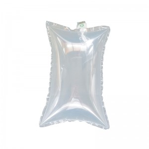 Cushion gas column film inflatable packaging single valve filling