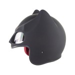 Soman motorcycle electric vehicle riding safety helmet personality bat ear half helmet