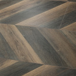 Reinforced composite wood floor