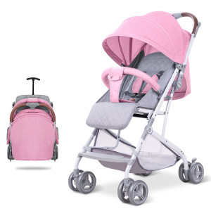 Habao baby stroller is light and simple, super small, sitting and lying baby stroller