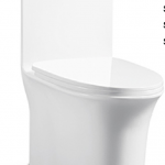 S-trap:300/400mm  Eddy Siphonic one piece toilet