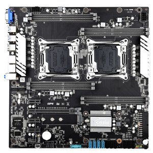 X99 two-way motherboard studio games, more DDR4 memory, supporting the whole series of Xeon E5 V3 / V4