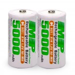 C type 2 5000mAh nickel metal hydride rechargeable battery