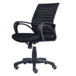 Arched staff lifting office chair