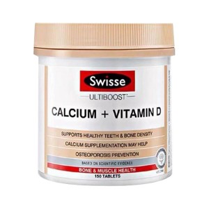 Swisse calcium tablets 150 capsules VD citric acid