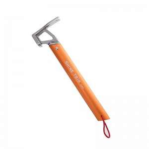 Mountaineering hammer aluminum alloy camping tent ceiling ground nail hammer