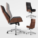 Simple office chair ergonomics boss chair