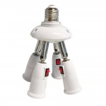 Conversion lamp cap lamp holder converter fork