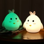 LED Night Light silicone sleep night light USB charging