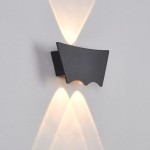 Up and down luminous outdoor wall lamp
