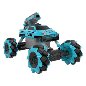 Multifunctional remote control drift car two in one remote control car bubble water jet missile magnetic conversion 4WD
