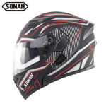 Helmets, helmets, men's and women's winter warm double lens uncovering helmets, all season riding helmets, soman955