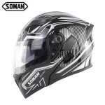 Helmets, helmets, men's and women's winter warm double lens uncovering helmets, all season riding helmets, soman955