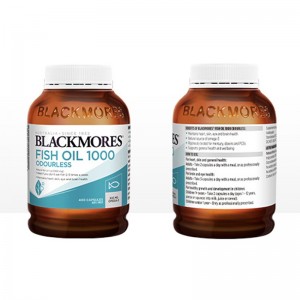 Blackmores fishless deep sea fish oil soft capsule 400 capsules for adults, middle-aged and elderly