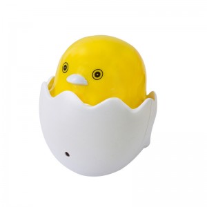 Little yellow duck LED light controlled intelligent induction night light