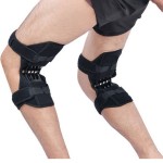 Power assisted knee protector