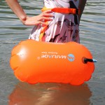 Single balloon swimming float