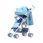 Stroller foldable children's trolley multifunctional, can sit and lie light