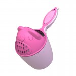 Baby shampoo cup Flower Shower children's bath spoon ladle