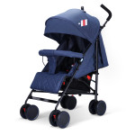 Summer stroller is portable, foldable and easy to sit and lie down