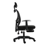 Integrated reclining lifting rotary office chair