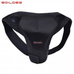 Adjustable one shoulder strap for compression and stability