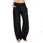 Women's loose linen casual pants