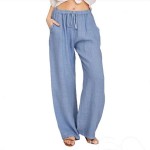 Women's loose linen casual pants