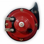 Motorcycle refitted 12V high-low double tone horn electric horn single installation