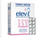 Ms. elevit Allawi 100 pregnant women's vitamin folic acid iodine containing tablets for pregnancy and lactation